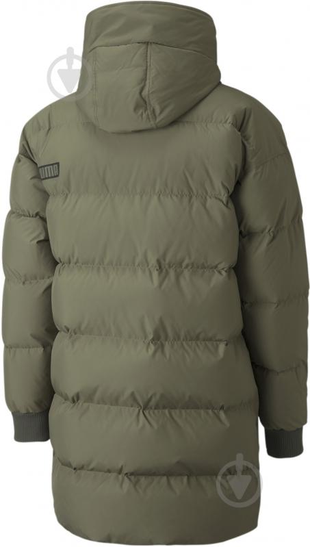 Куртка-парка чоловіча зимова Puma Protective Down Jacket 58771644 р.XS хакі - фото 2 Куртка-парка чоловіча зимова Puma Protective Down Jacket 58771644 р.XS хакі - фото 2