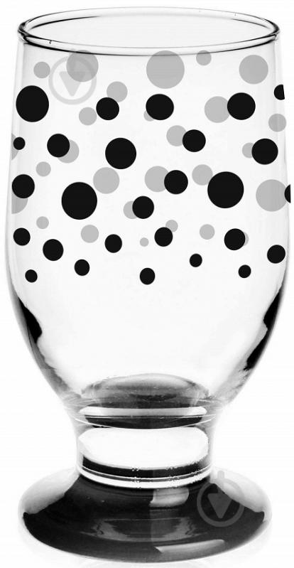 Бокал для коктейлю Black Dots 270 мл 68-8010-0270-7284-25 Glasmark - фото 1