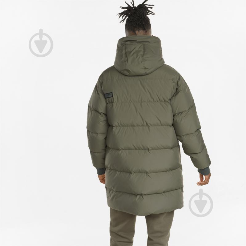 Куртка-парка чоловіча зимова Puma Protective Down Jacket 58771644 р.S хакі - фото 4 Куртка-парка чоловіча зимова Puma Protective Down Jacket 58771644 р.S хакі - фото 4