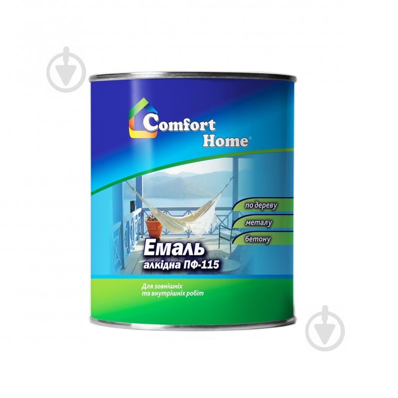 Эмаль Comfort Home ПФ-115 изумрудный высокий глянец 2,8 кг - фото 1