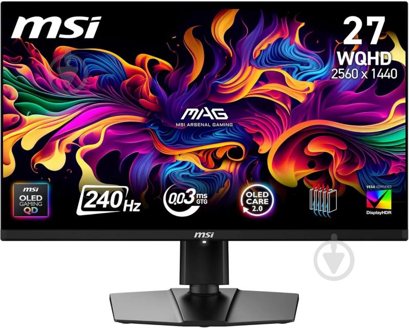 Монитор MSI MAG 271QP-QD-X24 26,5" (9S6-3CD89T-025) - фото 1