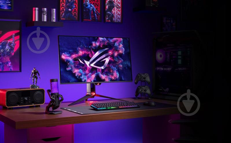 Монітор Asus ROG Swift PG32UCDMZ 31,5" (90LM09T0-B01371) - фото 2 Монітор Asus ROG Swift PG32UCDMZ 31,5" (90LM09T0-B01371) - фото 2