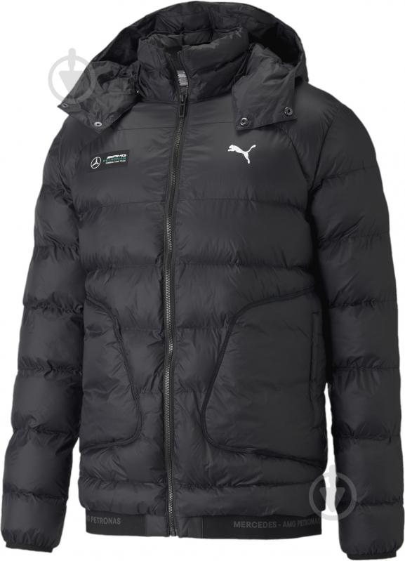 Пуховик Puma MAPF1 RCT EcoLite Down Jkt 53177801 р.S чорний - фото 1