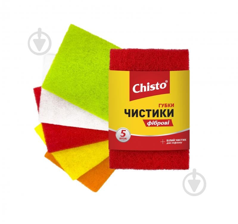 Губка универсальная Chisto Чистик 5 шт. - фото 2