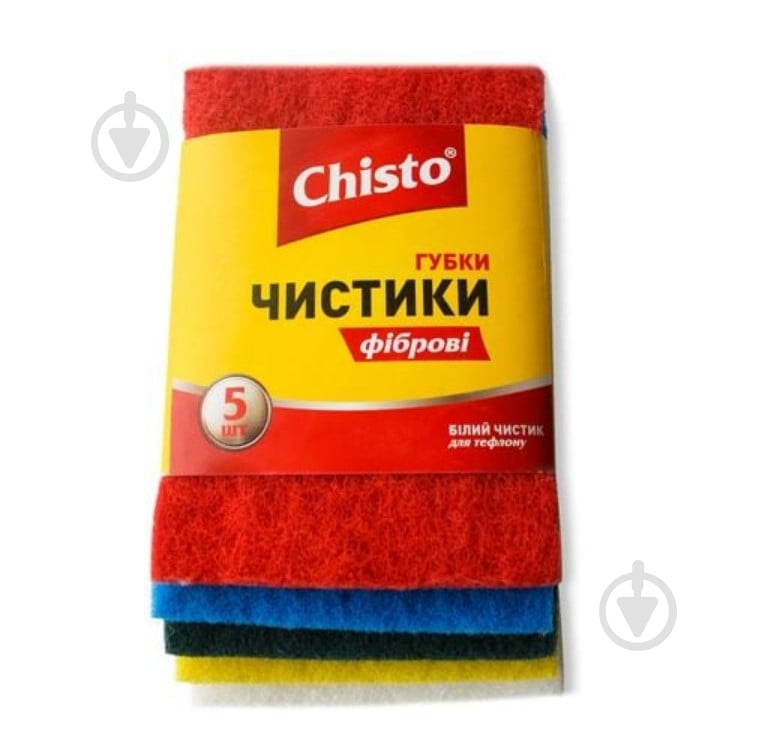 Губка универсальная Chisto Чистик 5 шт. - фото 3
