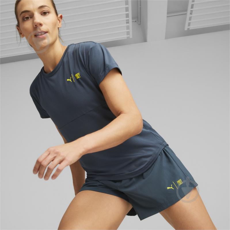 Шорты Puma W FIRST MILE SHORT 52321416 р. L синий - фото 4