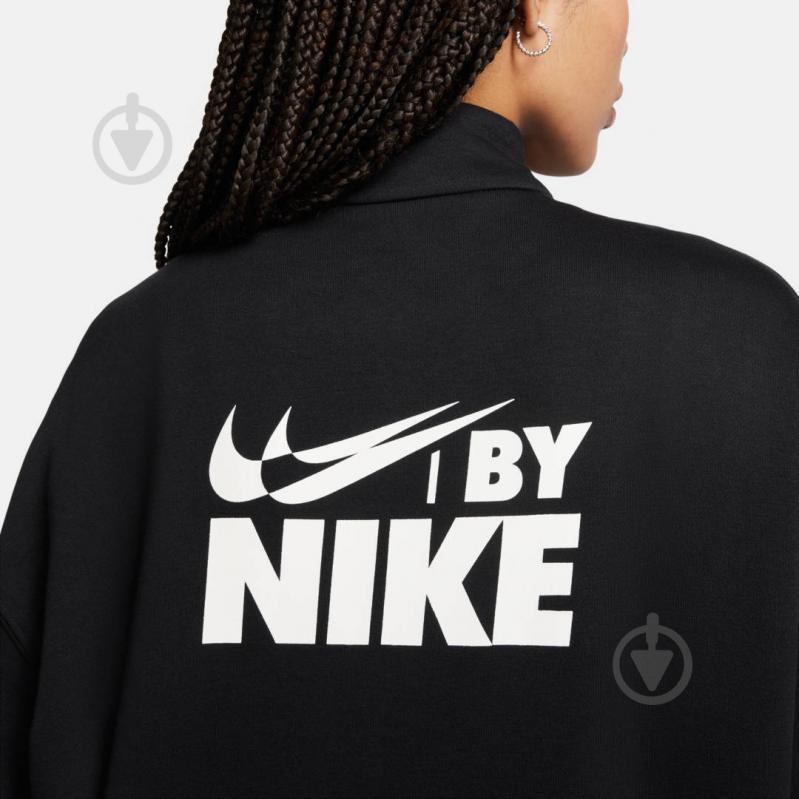 Свитшот Nike W NSW FLC QZ GLS FZ4633-010 р.S черный - фото 4