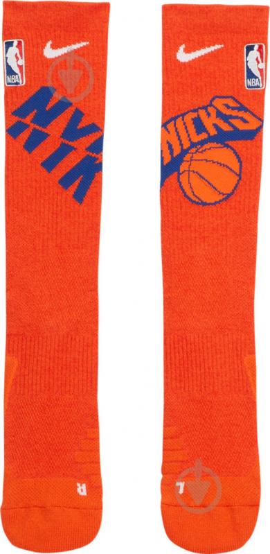 Носки Nike New York Knicks Elite SK0177-820 р.M оранжевый - фото 2