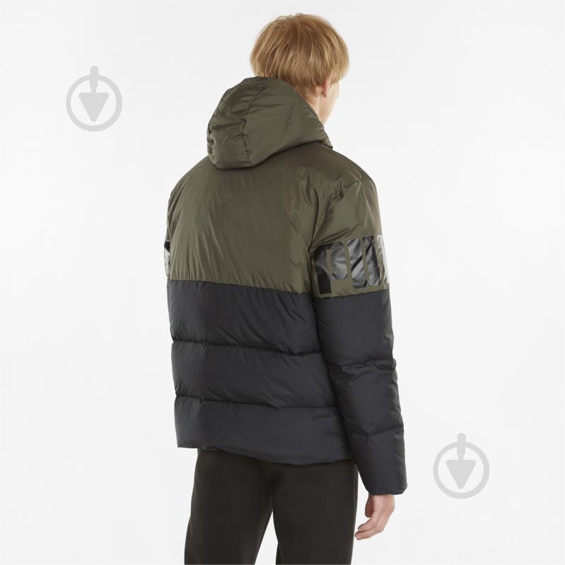 Пуховик Puma ESS + CB Down Jacket 58769244 р.M хакі - фото 4 Пуховик Puma ESS + CB Down Jacket 58769244 р.M хакі - фото 4