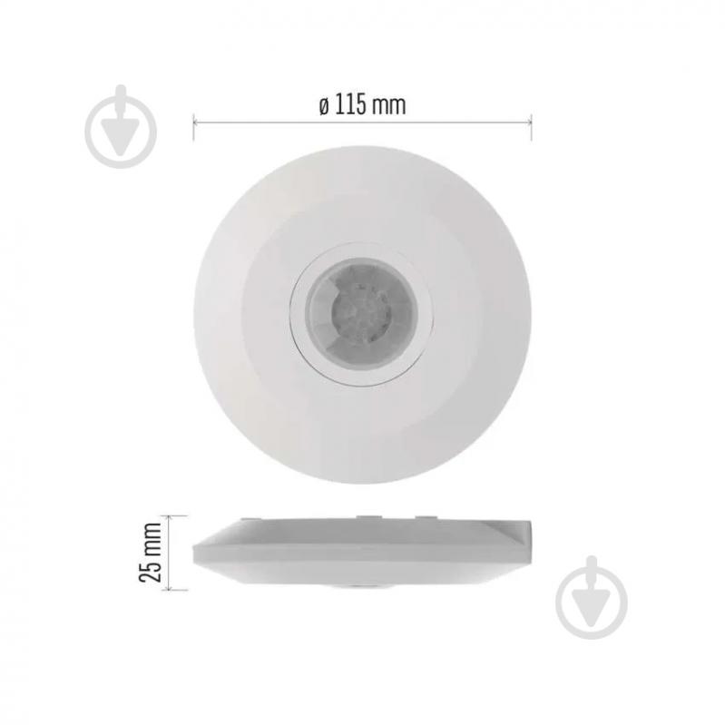 Датчик движения Emos PIR 2000W IP20 G1150 - фото 7