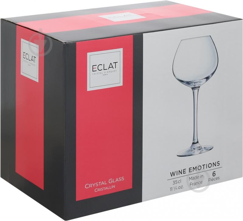 Набор бокалов для вина Wine Emotions 350 мл 6 шт. L7590 350 мл 6 шт. Eclat - фото 2