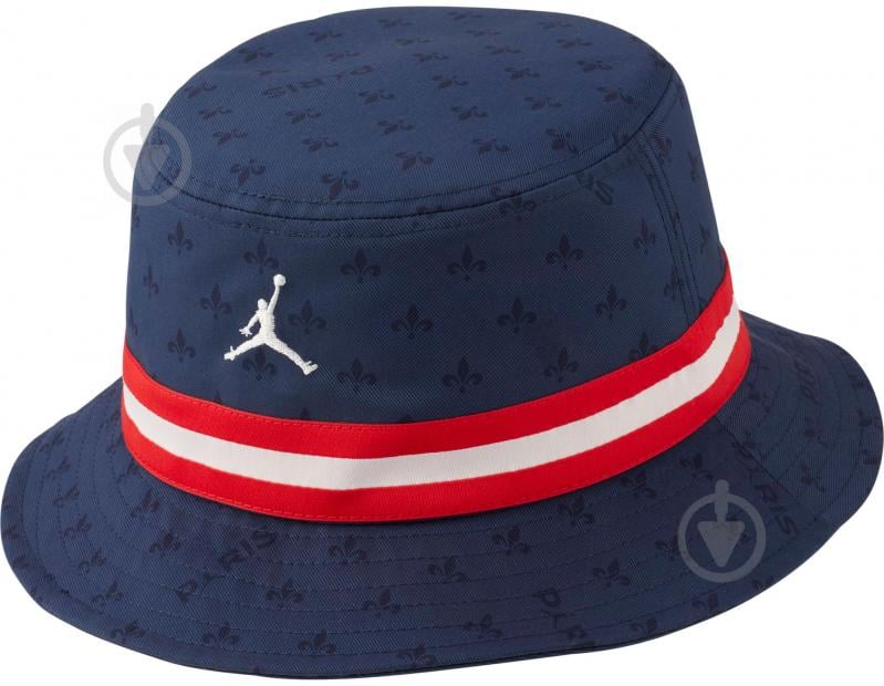 Кепка Jordan PSG JORDAN BUCKET GFX CAP DH2420-410 M/L синій - фото 2