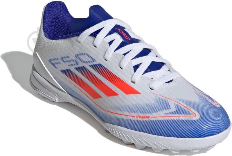 Cороконіжки Adidas F50 LEAGUE TF J IF1372 р.35,5 синій - фото 3