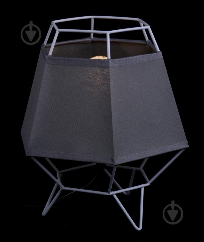 Настільна лампа TK Lighting Cristal 1x60 Вт E27 сірий - фото 2 Настільна лампа TK Lighting Cristal 1x60 Вт E27 сірий - фото 2