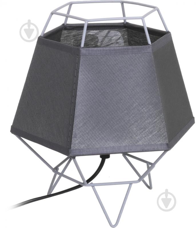 Настільна лампа TK Lighting Cristal 1x60 Вт E27 сірий - фото 1 Настільна лампа TK Lighting Cristal 1x60 Вт E27 сірий - фото 1