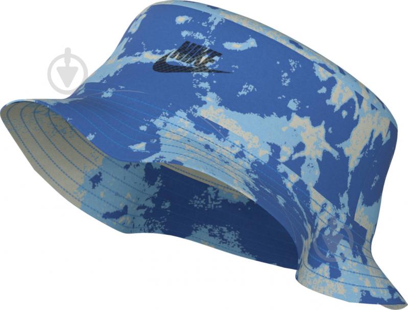 Капелюх Nike U NK APEX BUCKET SQ SPLSH L FN4202-406 M блакитний - фото 5