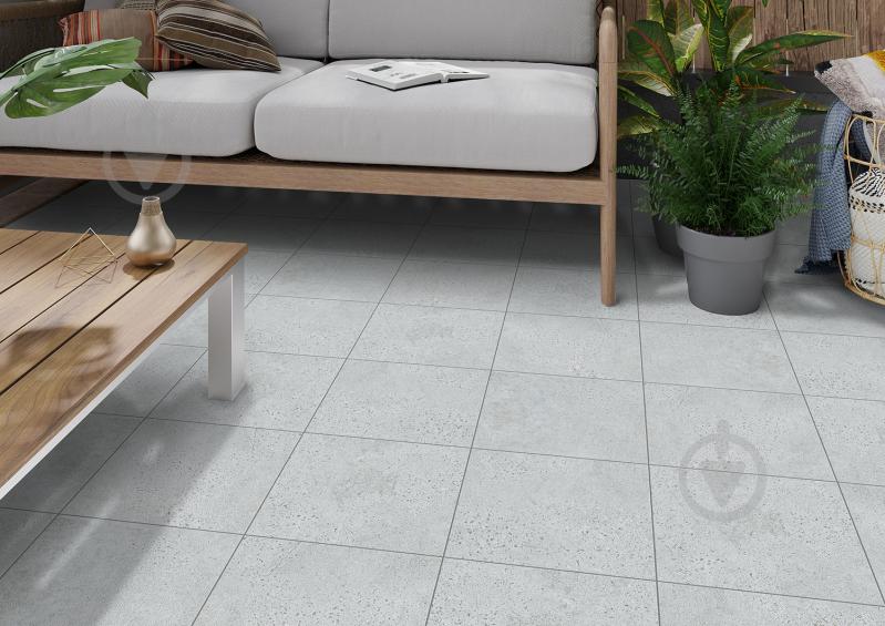 Плитка Cersanit Titanio light grey matt G1 29,8х29,8 см - фото 7