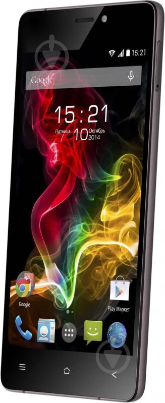 Смартфон Fly IQ4516 Tornado Slim 1/16GB black (4610015092660) - фото 4