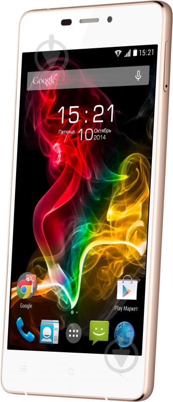 Смартфон Fly IQ4516 Tornado Slim 1/16GB white (4610015092448) - фото 2