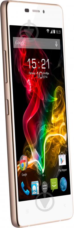Смартфон Fly IQ4516 Tornado Slim 1/16GB white (4610015092448) - фото 3
