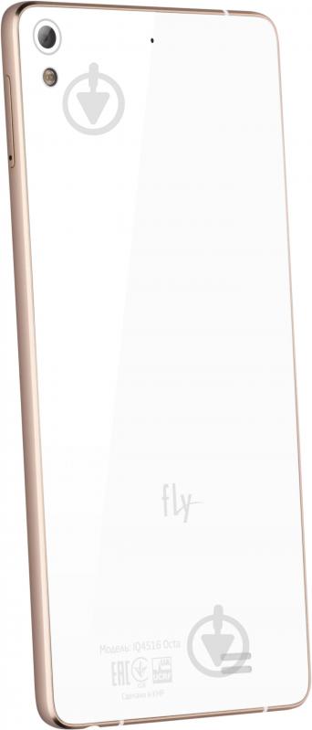 Смартфон Fly IQ4516 Tornado Slim 1/16GB white (4610015092448) - фото 4