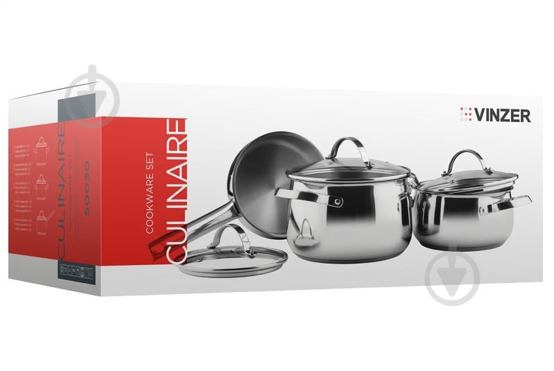 Набір посуду Vinzer Culinaire 6 предметів - фото 7