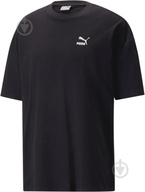 Футболка Puma CLASSICS OVERSIZED TEE 53807001 р.XL черный - фото 1