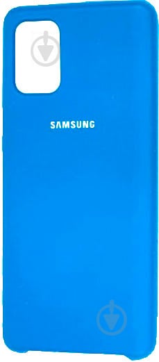 Чехол WAVE Full Silicone Cover Samsung Galaxy A71 (A715) светло-синий - фото 1