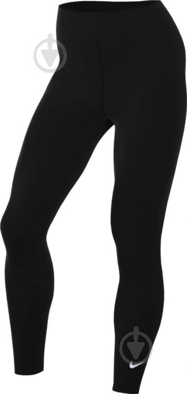 Лосины Nike W NSW NK CLSC HR 7/8 TIGHT LBR DV7789-010 р.S черный - фото 5