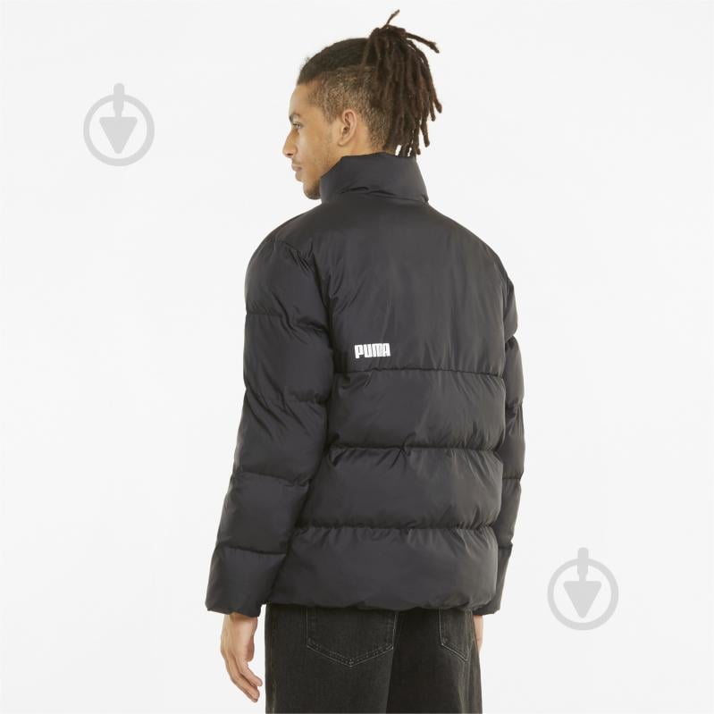 Куртка чоловіча демісезонна Puma ESS+ Eco Puffer Jacket 58769301 р.S чорна - фото 4 Куртка чоловіча демісезонна Puma ESS+ Eco Puffer Jacket 58769301 р.S чорна - фото 4