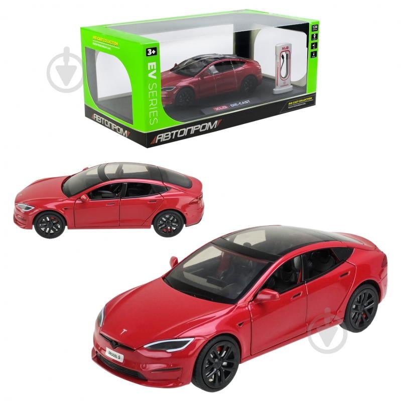 Автомобиль Автопром 1:24 с зарядной станцией AP7713 - фото 18