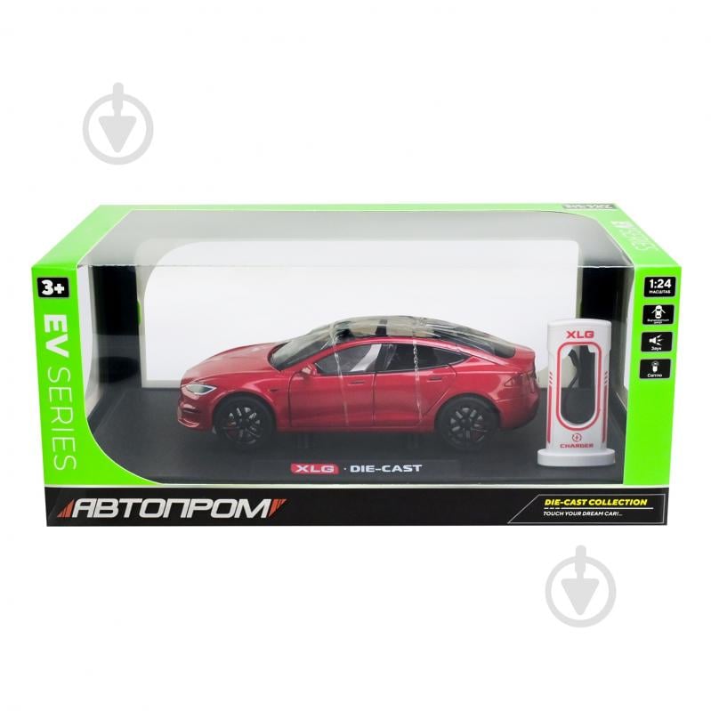 Автомобиль Автопром 1:24 с зарядной станцией AP7713 - фото 20