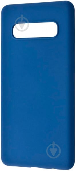 Чехол WAVE Colorful Case (TPU) Samsung Galaxy S10 cиний - фото 1