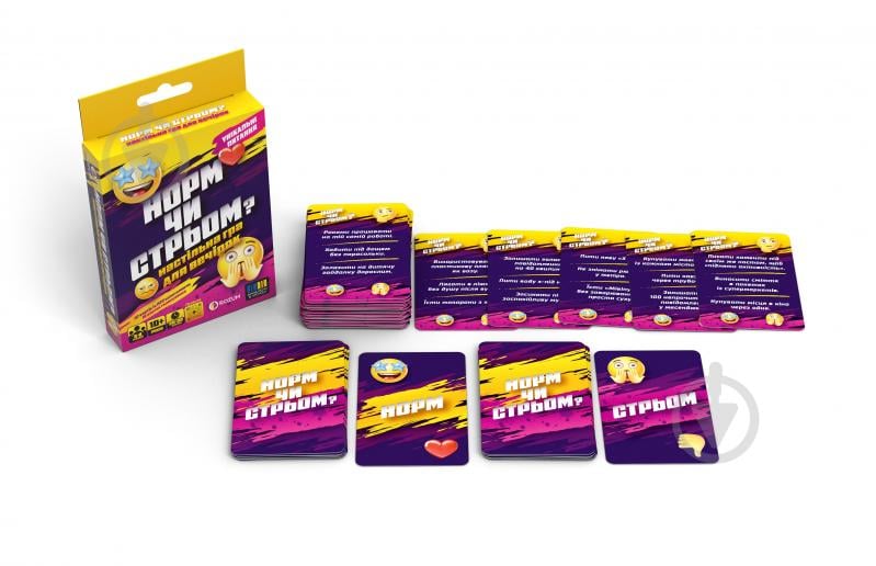 Гра настільна ROZUM Норм чи Стрьом з Tik-Tok R128UA - фото 3