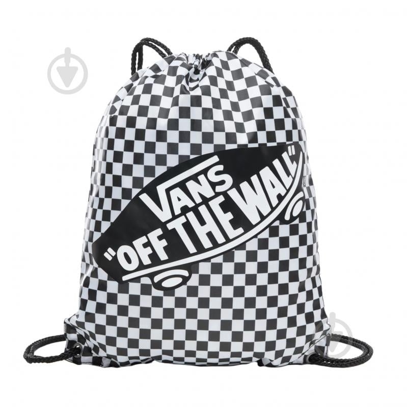 Сумка Vans BENCHED BAG VN000SUF56M1 12 л черно-белый - фото 1
