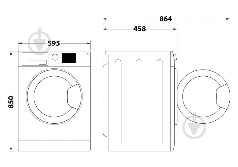 ВИТРИНА! Стиральная машина Whirlpool WRBSS 6239 W UA - фото 6