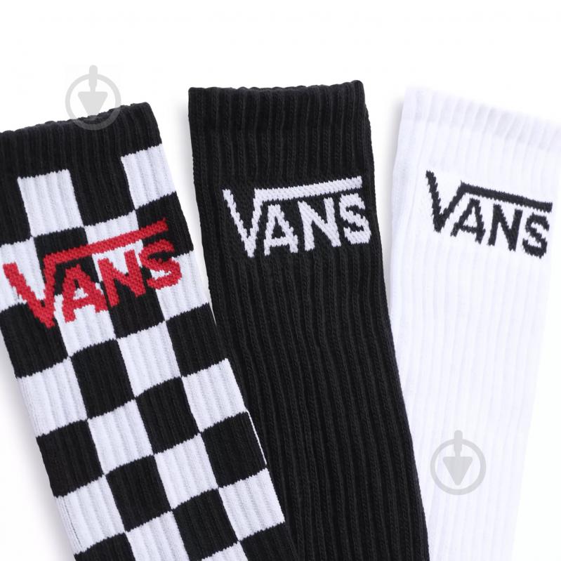 Шкарпетки Vans CLASSIC CREW VN000XSE95Y1 р.one size різнокольоровий 3 пари шт. - фото 2