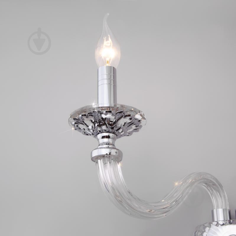 ВИТРИНА! Бра Strotskis Olenna 2x60 Вт E14 хром 318/2 - фото 3