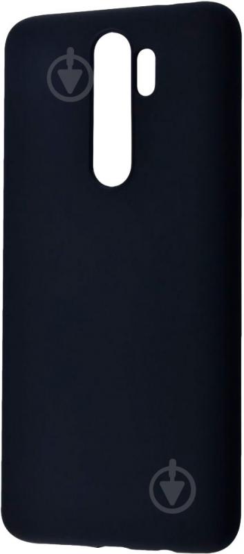 Чехол WAVE Colorful Case (TPU) черный для Xiaomi Redmi Note 9 - фото 1