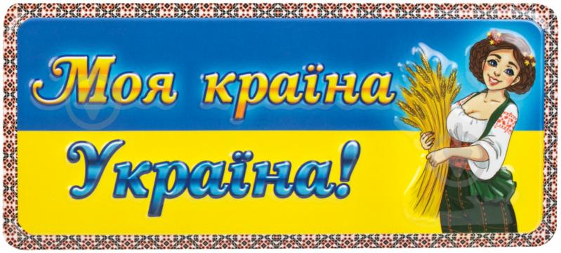 Табличка сувенирная Моя страна Украина - фото 1