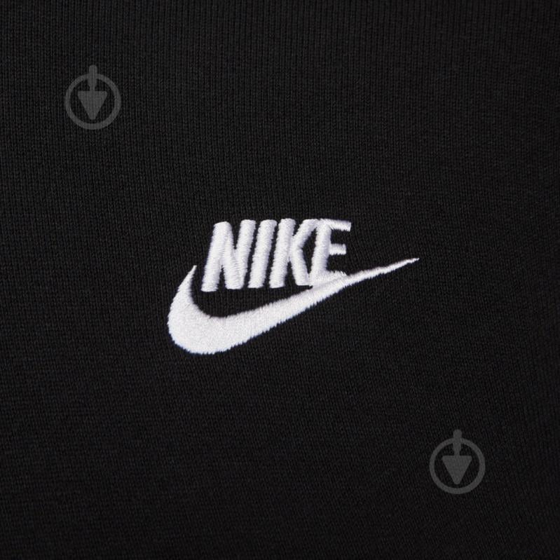 Джемпер Nike M NK CLUB+ FT CB HOODIE FB7415-010 р.XS чорний - фото 6