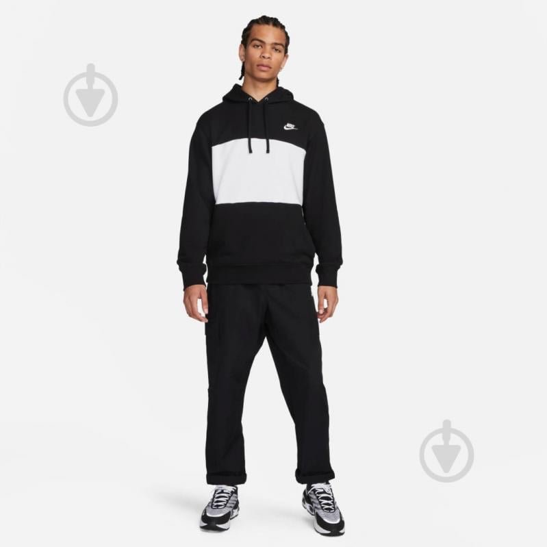 Джемпер Nike M NK CLUB+ FT CB HOODIE FB7415-010 р.XS чорний - фото 7