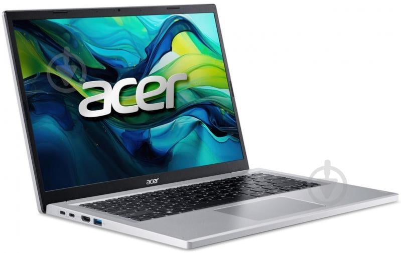 Ноутбук Acer Aspire Go 14 AG14-32P-39ZR 14" (NX.J3QEU.005) pure silver - фото 2 Ноутбук Acer Aspire Go 14 AG14-32P-39ZR 14" (NX.J3QEU.005) pure silver - фото 2