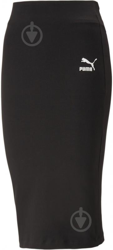 Юбка Puma T7 LONG SKIRT 53827401 р.XS черный - фото 1