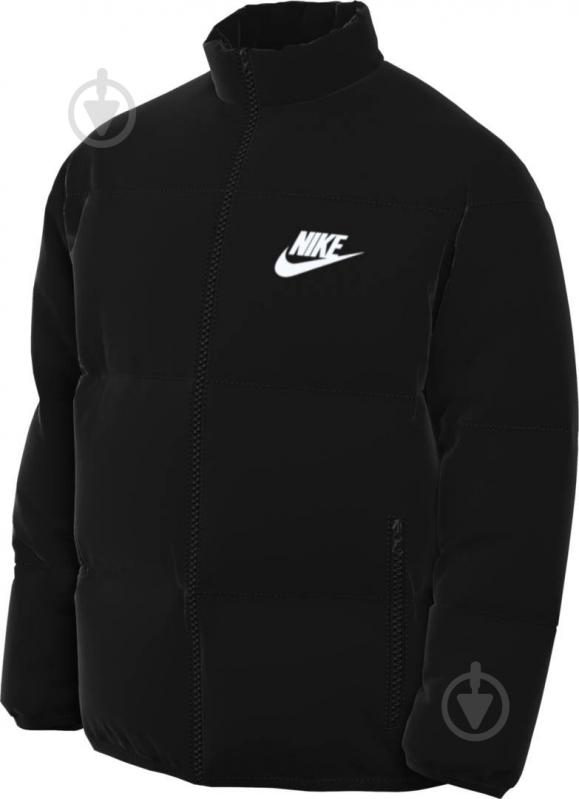 Куртка мужская зимняя Nike M NK TF CLUB PUFFER JKT FB7368-010 р.2XL черная - фото 7