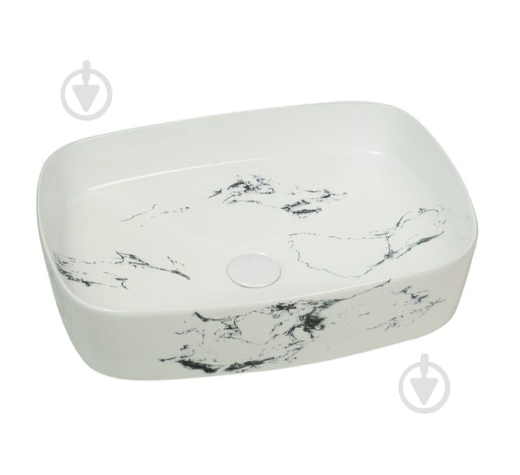 Умывальник Mixxen Montana белый-мрамор 50x37x13,5см MXWE0825CU - фото 1 Умывальник Mixxen Montana белый-мрамор 50x37x13,5см MXWE0825CU - фото 1