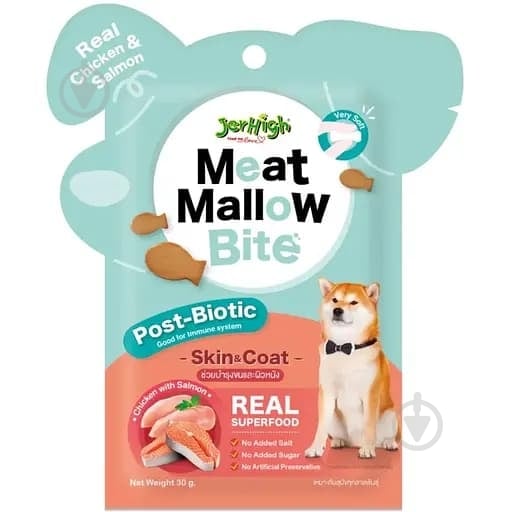 Лакомство JerHigh курица и лосось 30 г - фото 1