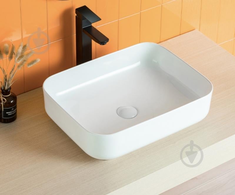 Умывальник Mixxen Trion белый 50x40x13,5см MXWE0820 - фото 3