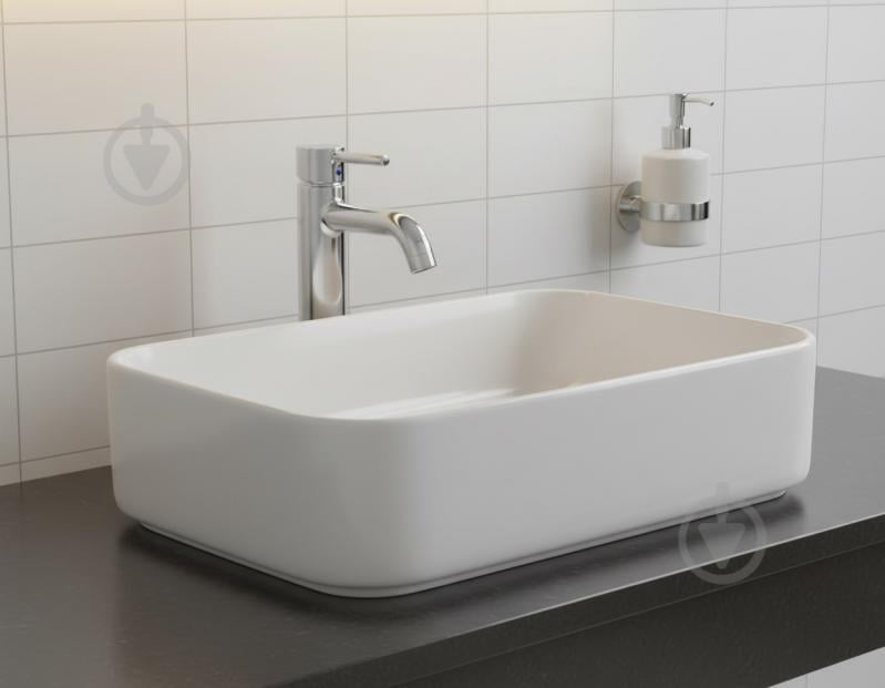 Умывальник Mixxen Trion белый 50x40x13,5см MXWE0820 - фото 4