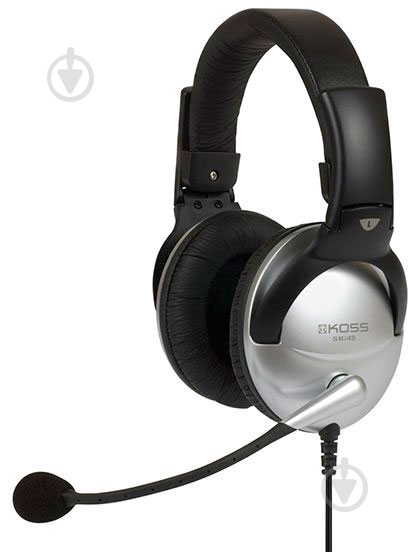 Гарнитура Koss SB49 black/silver - фото 1
